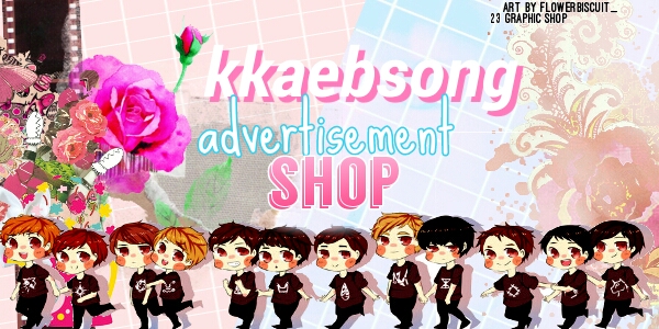 Kkaebsong advertisement shop