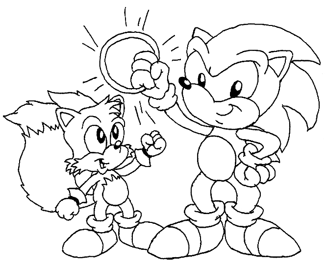 tails coloring pages - photo #34