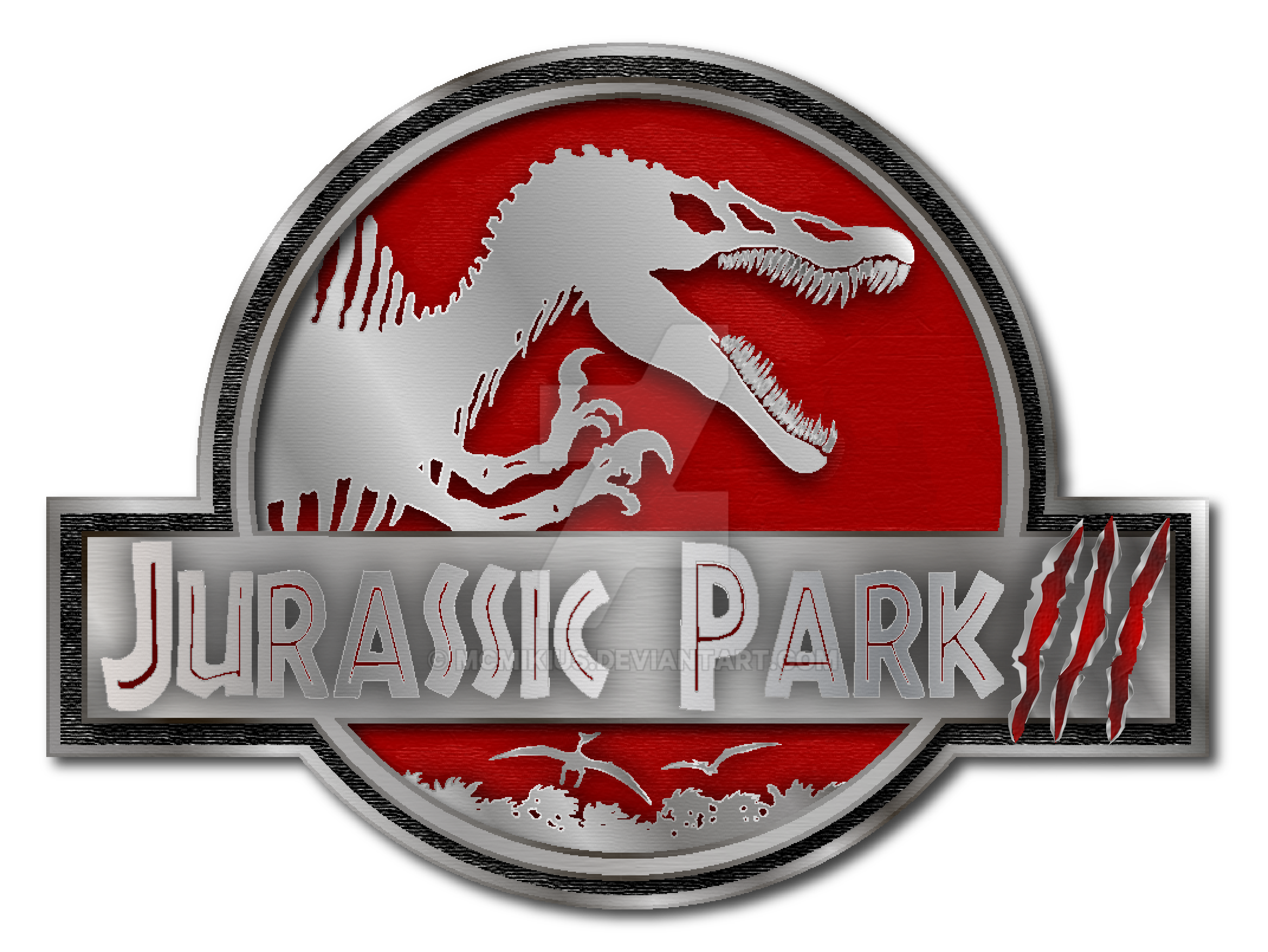 jurassic park 3 logo by mcmikius on DeviantArt