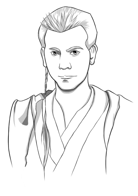 obi wan coloring pages - photo #27