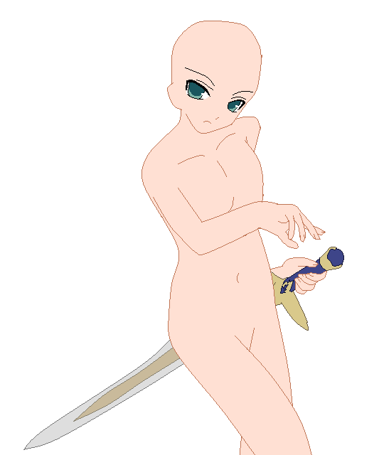 Sword Base  Female by umbreon88 on DeviantArt