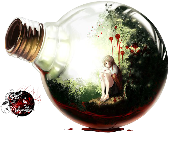 Render #22: Bloody Light Bulb by MichiyoAkikmoto