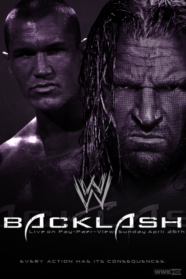 WWE Backlash Poster by Token-J