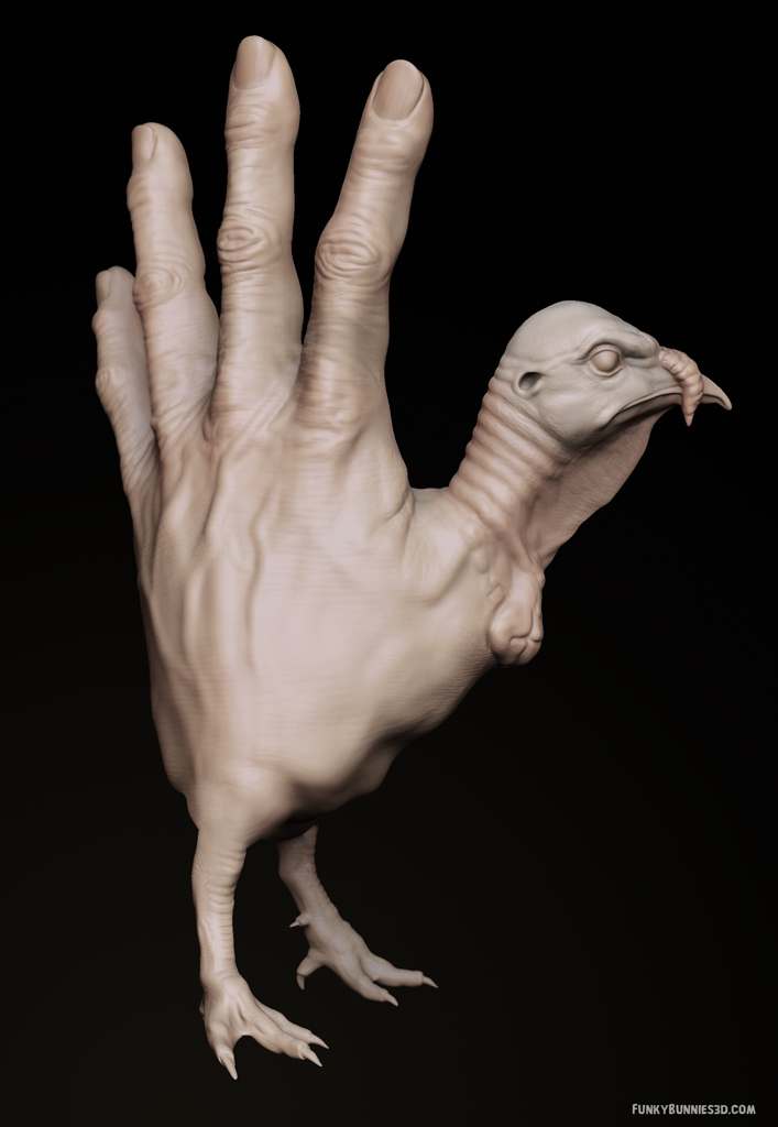 Hand Turkey by FunkyBunnies
