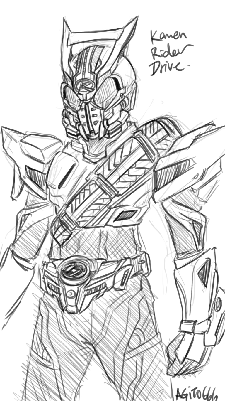 kamen rider coloring pages - photo #34