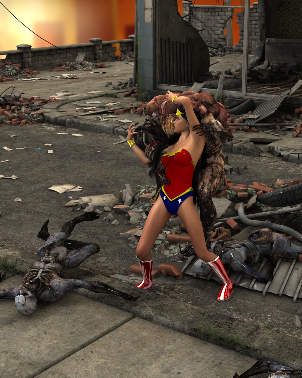 Wonder Woman Guro 110