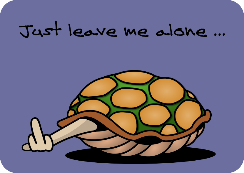 clipart for leave me alone - photo #23