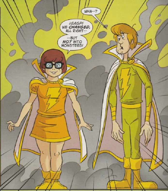 Shaggy Marvel and Velma Marvel