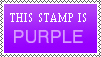Purple Stamp by WerBinIch