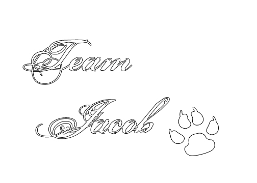 team jacob coloring pages - photo #2