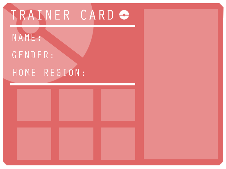 Pokemon Trainer Card Template by Sandykun on DeviantArt