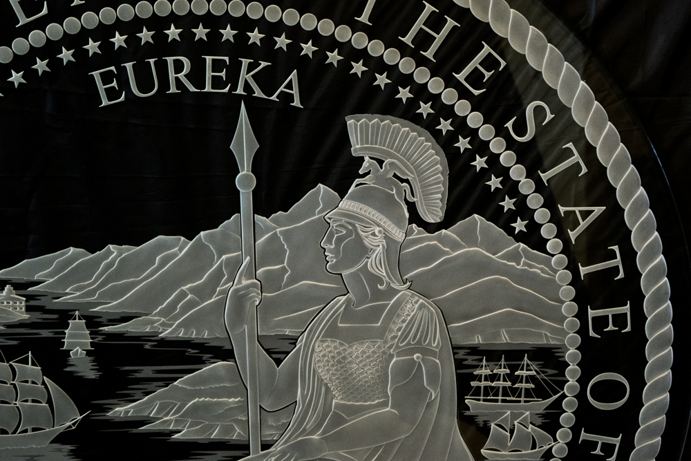Great-Seal-State-CA-Minerva-Goddess-Eureka-Etch