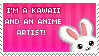 I'm a kawaii and an anime artist! by Nanaiko