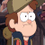 Dipper Pines blinking Icon!