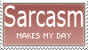 Sarcasm Stamp by tailfeather