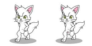Katty animated avatar SFW+NSFW by Cachomon