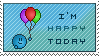 STAMP: I'm Happy Today by zungzwang