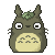 Totoro icon [free to use] by pinkbunnii