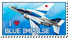 I love Blue Impulse Stamp by PKD-airline