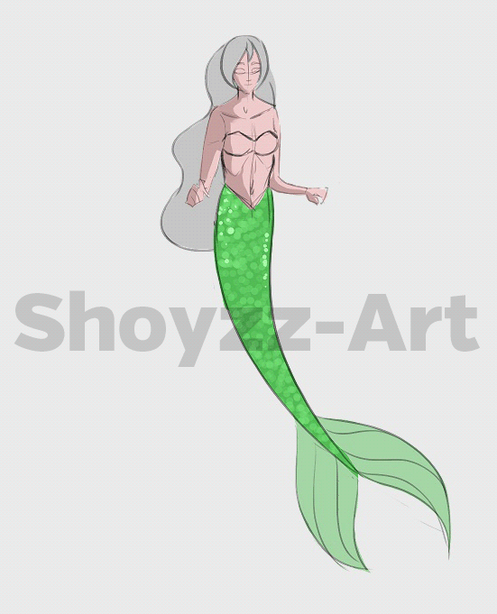 YCH Animated - Mermaid/Merman [OPEN] by Shoyzz-Art