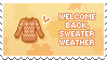 welcome back, sweater weather