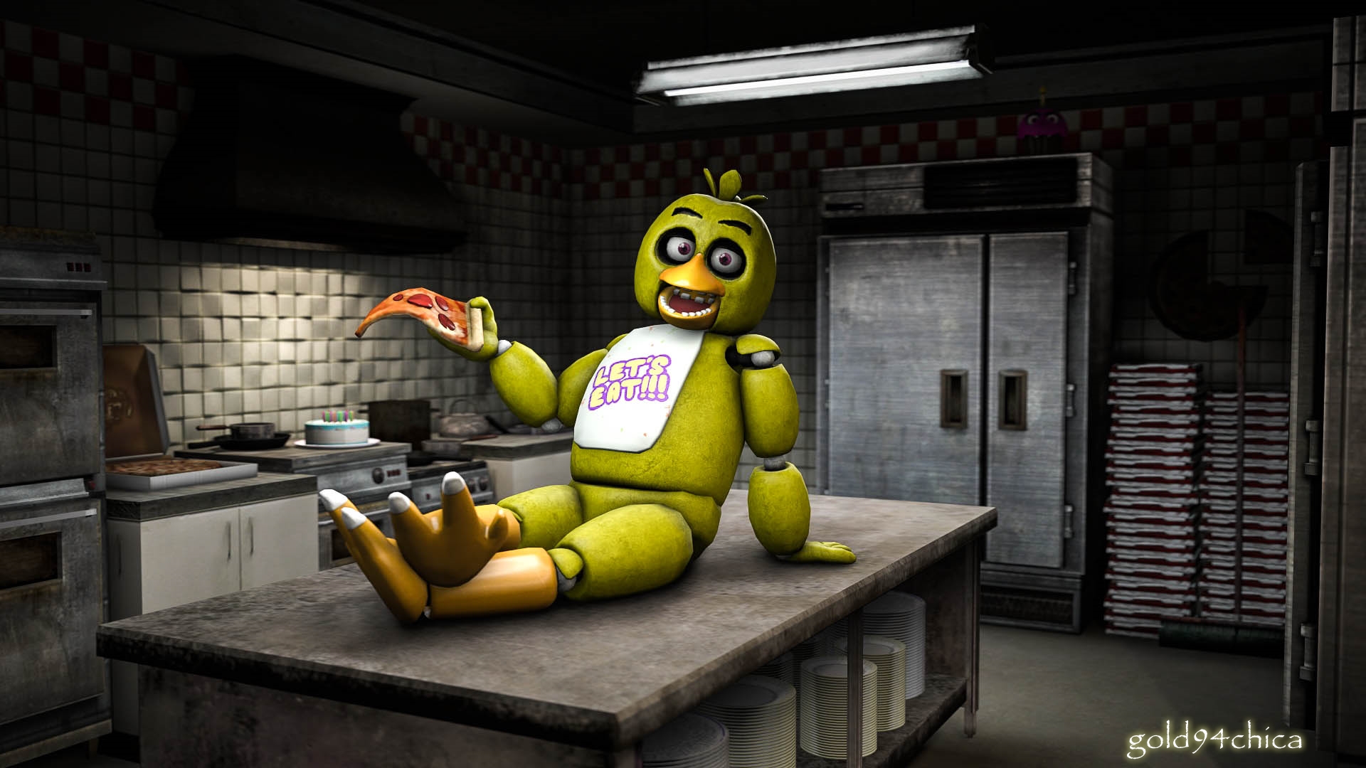 Welcome To My Kitchen Chica Sfm Wallpaper By HD Wallpapers Download Free Images Wallpaper [wallpaper981.blogspot.com]
