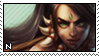 League of Legends: Nidalee Stamp by immature-giraffe