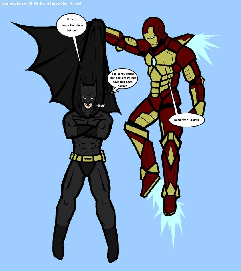 Iron Man vs Batman 2: Prelude by jamesbreaker15 on DeviantArt