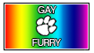 Gay Furry Stamp by DexDaCat