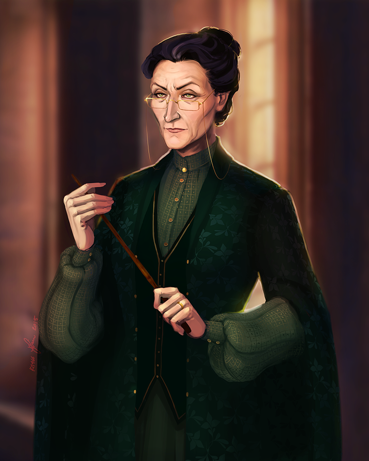 Minerva McGonagall by kit466 on DeviantArt