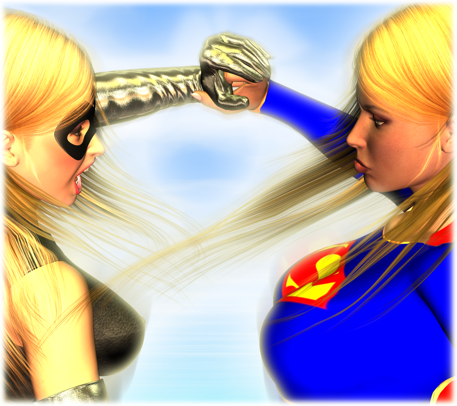 Supergirl VS Ms Marvel PT1 by TonyDumont on DeviantArt