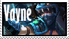 Vayne Dragonslayer  Stamp Lol by SamThePenetrator