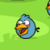 Angry Birds Friends - Blue Bird's Open Mouth Icon