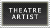 Theatre Artist Stamp by jmansker