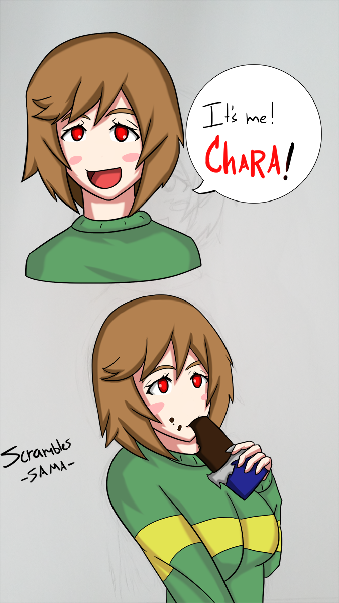 undertale chara with cat ears