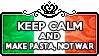 Keep Calm and Make Pasta Not War by ChokorettoMilku