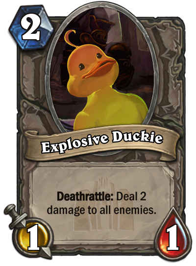 Explosive Duckie by MarioKonga